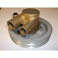 Bronze Flexible Cooling Pump - Raw Sea impeller water pump compatible with Volvo Penta 21255090 4.3, 5.0, 5.7 GXI GL V6 V8 - 21255090 - DJ-V55090 - JPR-VP5090G - WV-7011 - Recamarine
